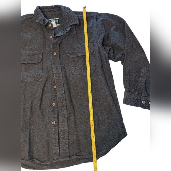 🛍️Field & Stream Button Up Wool Collared Shirt Size Large - Picture 2 of 4